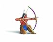 Schleich Wild West -- Sioux with Bow and Arrow