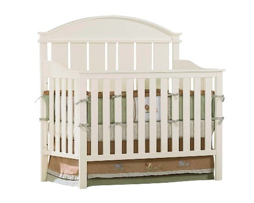 Bassettbaby Tucson 4-in-1 Crib - White