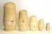 Cheap Blank Nesting Doll 5pc./6
