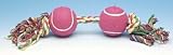 Penn Plax RFTB1 Tennis Ball Dumbbell Dog Toy