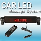 12V LED Laufschrift Werbung Message Bar mit Fernbedienung f�r KFZ Auto Party Club Schaufenster
