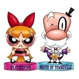  : Powerpuff Girls: Blossom & the Mayor Bobble Head 2 Pack