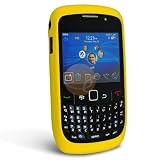 Blackberry Curve 8520 Silicon Skin Case - Yellow OEM Original HDW-24211-008