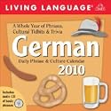 German Living Language 2010 Desk Calendar (5.25 " x 5.0 ")