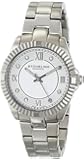 Stuhrling Original Regent Lady Nautic Women's Quartz Watch with White Dial Analogue Display and Silver Stainless Steel Bracelet 399L.22112