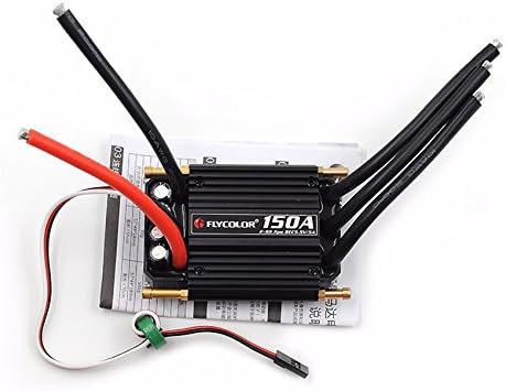 Flycolor 150A Brushless waterproof Electronic Speed Control 5.5V/5A For RC Boat Aircraft