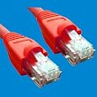 10 Ft (10ft) Cat6 Ethernet Network Patch Cable Red RJ45 m/m (10 PACK)