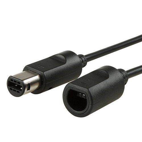 HDE 6ft / 1.8M Controller Extension Cable for Nintendo Wii/Gamecube Classic Controller