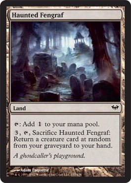 magic the gathering haunted fengraf dark ascension cheap price