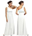 Luxus Party Ballkleid, Abendkleid, Cocktailkleid, Hochzeitskleid, Farbe weiß