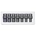Sunex 3654 7 Piece 3/8-Inch Drive Standard Fractional Universal Socket Impact Set