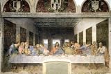 JESUS - THE LAST SUPPER - DA VINCI - ART PRINT(Size 24"x36")