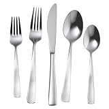 Faberware Cayenne Satin 20-Piece Flatware Set, Service for 4