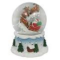 Water Globe - Santa w/Reindeer