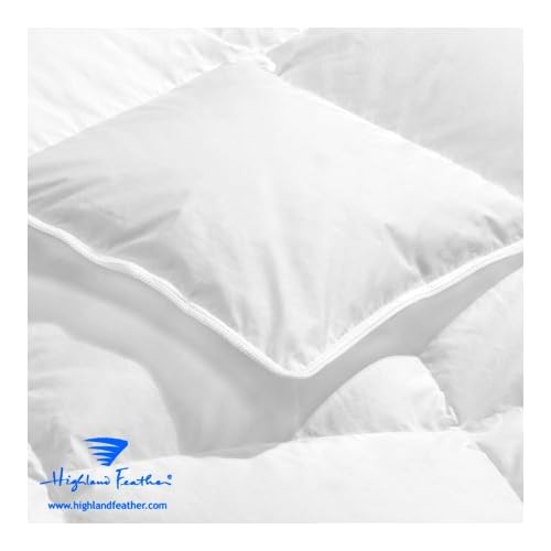 ^ 700 Ply 800 Loft European White Down Twin Size Comforter Standar