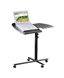Link 50500720 Laptop-Tisch Acaso schwarz matt PVC
