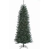 75 Slim Alexandria Pine Pre Lit Artificial Christmas Tree Clear Lights