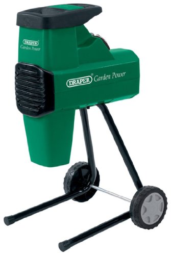 Draper 45545 230-Volt 2 500-Watt 40 mm Quiet Garden Shredder