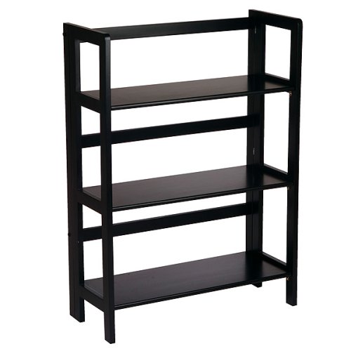 Folding Bookcase - Black