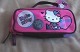 HELLO KITTY CARRY CASE WITH HANDLE