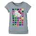 Girls' Hello Kitty Short-Sleeve Side Cinch Tee - Gray
