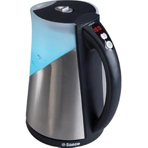 Electric Water Kettle In Stainless Steel And Black