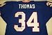 Thurman Thomas Signed Buffalo Bills Blue Jersey