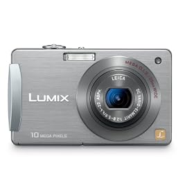 Panasonic DMCFX500 Digital Still Camera - Silver (10.1MP, 5x Optical Zoom) 3.0 inch LCD