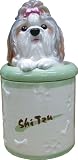 Shih Tzu Collectible Dog Puppy Cookie Jar Container Figurine Statue