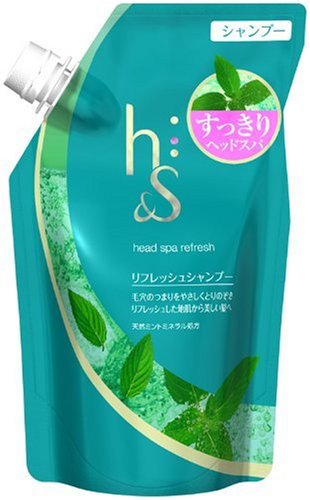 h&s ヘッドスパ リフレッシュ シャンプー 詰替 360ml