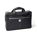 Gateway UC-7807U 13.3-Inch Silver Laptop Luxurious Executive Faux Leather Briefcase Bag