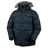 Columbia Men's Portage Glacier Down Jacket (Abyss, Small)