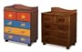 Room Magic Chocolate 5 Drawer Chest, Cowboy
