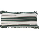 Deluxe Green, White and Tan Hammock Pillow