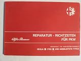 Alfa Romeo Shop Manual for Propeller Shaft , Rear Axle and Supension for GIULIA 1300, 1300 TI, TI Super , Sprint GT, GTC, TI, Super, Sprint GT Veloce and Spider 1600 -- 1971