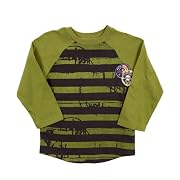 Please Mum Long Sleeve Raglan Boys Tee