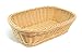 Colorbasket Hand Woven Waterproof Rectangular Basket, Natural Color