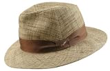 The Borsalino Two-Tone Raffia Fedora