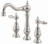 Belle Foret BFN37001TB Widespread Lavatory Faucet, Tumbled Bronze