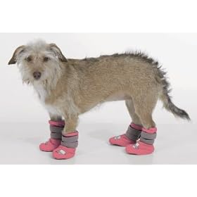 Dog Boots - MVP Fleece - Pink - X-Small