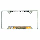 NHL Nashville Predators Metal License Plate Frame