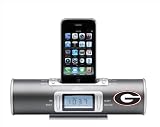 NCAA Georgia Bulldogs XiDoc iPod Docking Station/Clock Radio