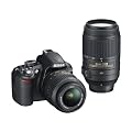 Nikon �f�W�^����჌�t�J���� D3100 �_�u���Y�[���L�b�g D3100WZ