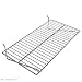 Lot 8 NEW Chrome Slatwall Wire Slat Wall Display Shelf