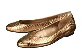 Ralph Lauren 'Elani' Ballet Flats Womens - Bronze