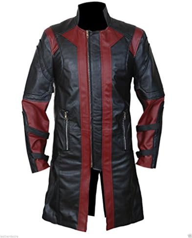 Hawkeye- Avenger - Jeremy Renner's Nappa Leather Coat by Voultz