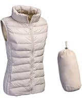 Thanth Womens Packable Ultra Light Weight Down Vest in Various Style