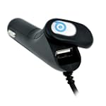 Dexim DCA136 Car Charger with USB Port for iPod/iPhone/Blackberry/HTC (Black)
