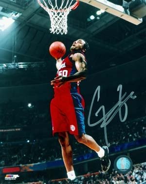 Corey Maggette Autographed/Hand Signed LA Clippers 8x10 Photo