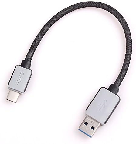 Wholly® Type-C Cable Braided USB 3.1 Type C Data Charger for OnePlus Two 2, The New Macbook, Google Nexus 5X/6P (0.2m/0.65ft)